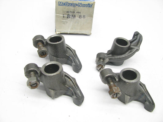 (4) Mcquay-norris RM88 Engine Intake Rocker Arms - 1971-1982 Toyota Corolla