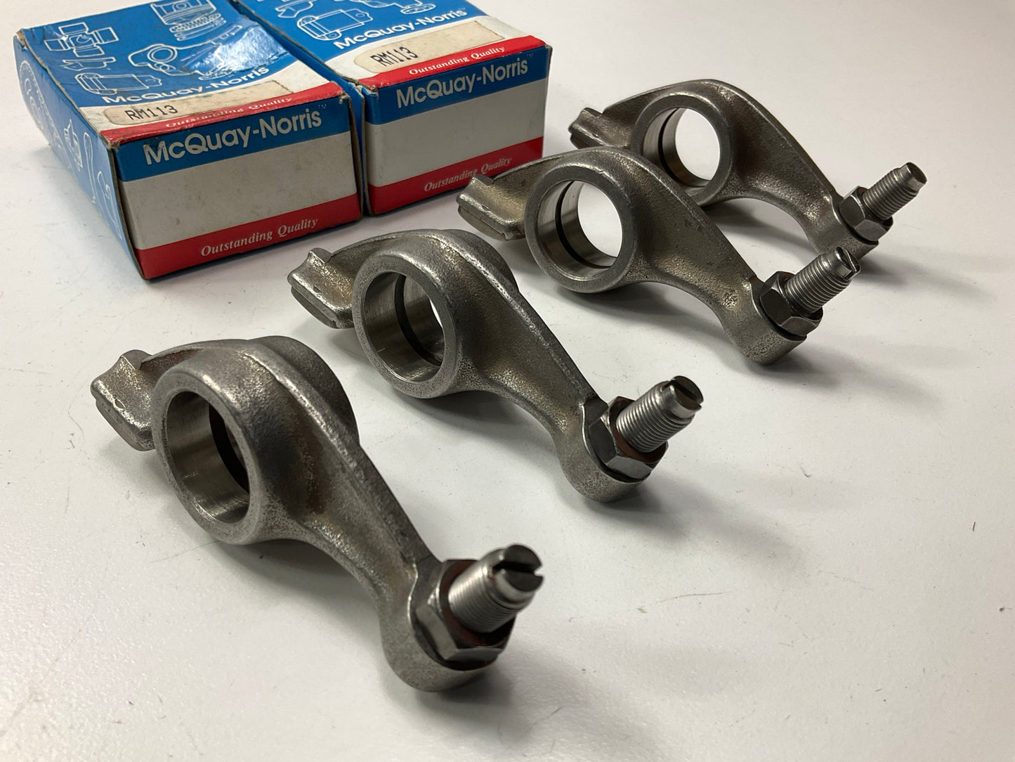 (4) Mcquay-norris RM113 Engine Rocker Arm For 1980-1985 GM Isuzu 1.8L 1.9L-L4