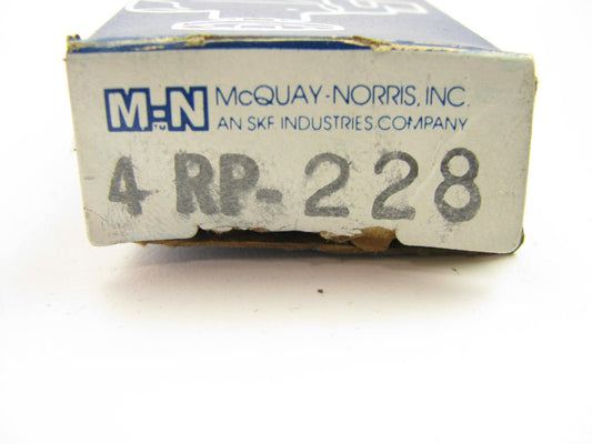 (4) Mcquay-norris RP-228 Push Rods - 1969-1971 FORD 250-L6 Straight 6 6-Cylinder