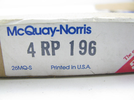 (4) Mcquay-norris RP196 Engine Push Rods For IHC International BD-308 BD-282