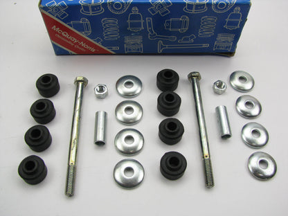 (2) Mcquay-norris SL108 Suspension Stabilizer Sway Bar Link Kits - Front