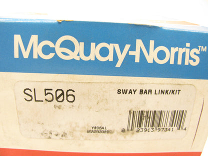 Mcquay-norris SL506 FRONT Suspension Stabilizer Sway Bar Link Kit