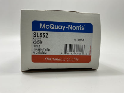 (2) Mcquay-norris SL552 Rear Stabilizer Sway Bar Link Kits 99-04 Ford F-450 SD