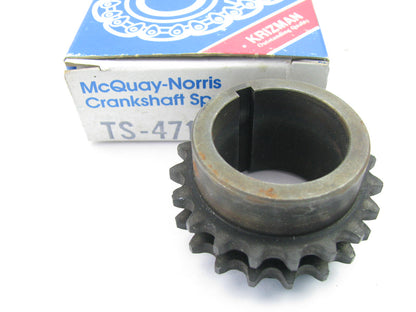 Mcquay-norris TS471 Crank Sprocket For 1963-69 Datsun J12 1.2L J13 1.3L 1.6L J16
