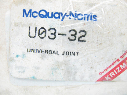 Mcquay-norris U03-32 U-Joint Universal Joint HEAVY DUTY 7C 7LN Dia 4.625''