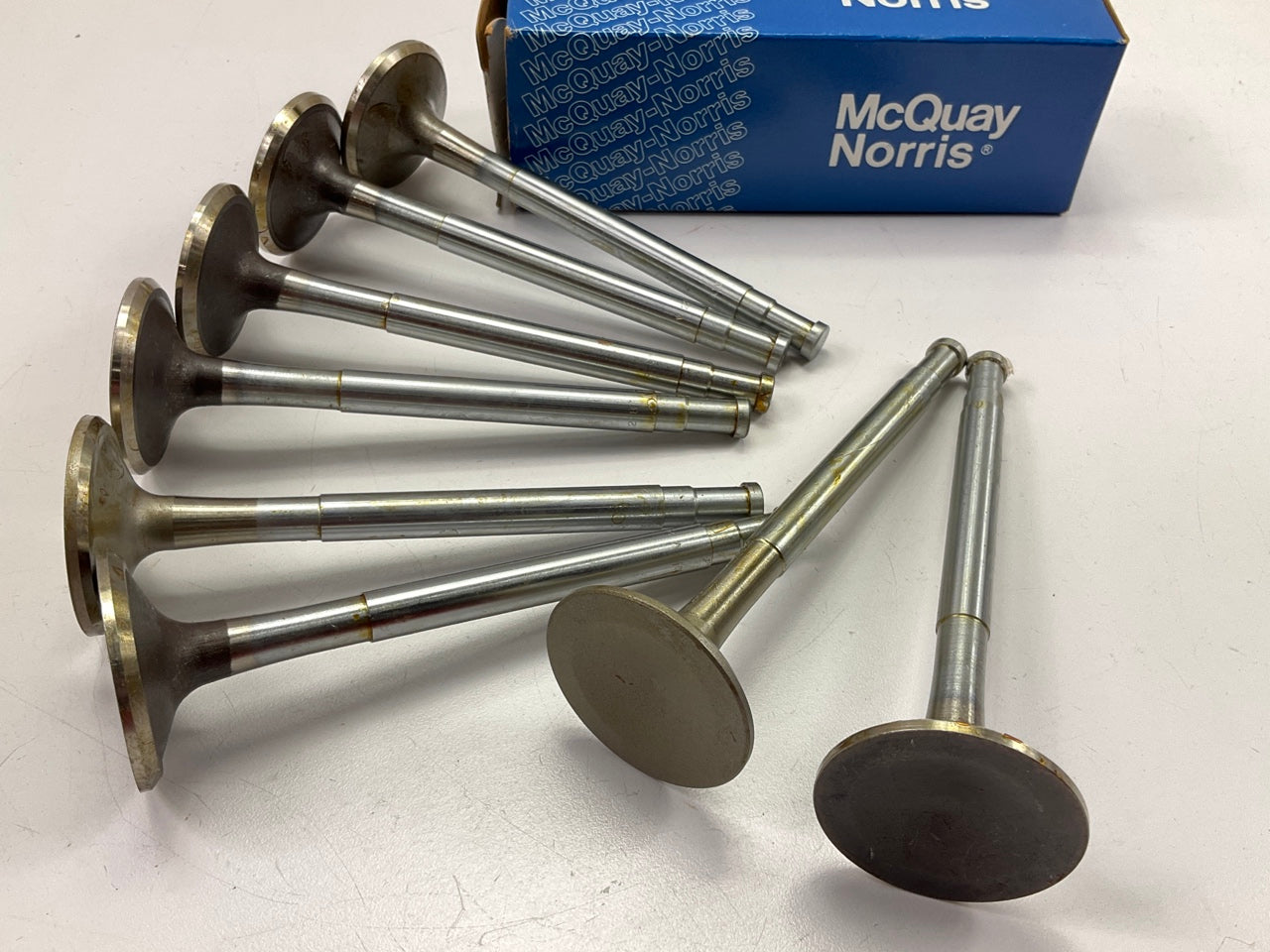 (8) Mcquay-norris V-2287 Engine Exhaust Valve 1969 Buick 400 430, 1970 455-V8