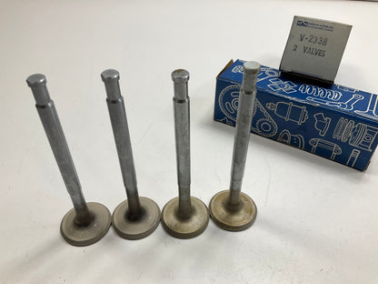 (4) Mcquay-norris V-2338 Engine Exhaust Valves 1.500'' - 1968-1973 Buick 350 V8