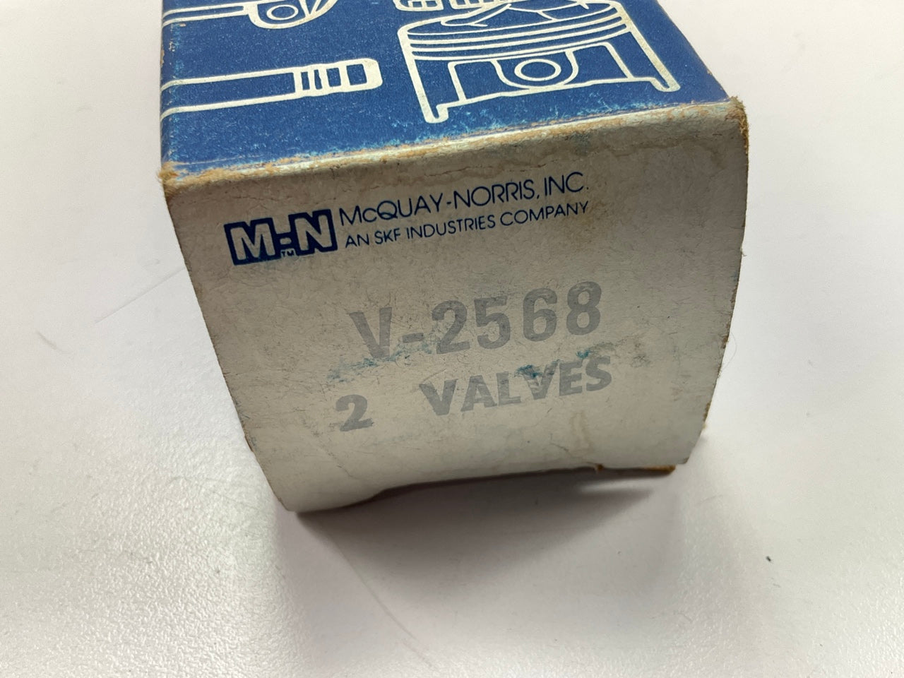 (4) Mcquay-norris V-2568 Engine Exhaust Valve For 1983-1988 Ford 2.3L-L4 TURBO