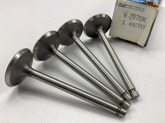 (4) Mcquay-norris V-2576N Engine Intake Valve For 1980-1981 Toyota Corolla 1.8L
