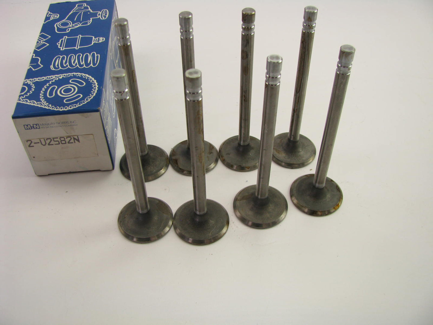 (8) Mcquay-norris V2582N Engine Intake Valve 1980-1981 Buick Pontiac 265 4.3L V8