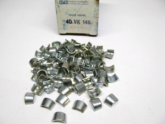 (40) Mcquay-norris VK146 Valve Lock Keepers For Cummins, IHC, Navistar