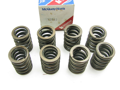 (8) Mcquay-norris VS653 Engine Valve Springs - Oldsmobile Olds 400 425 455 V8