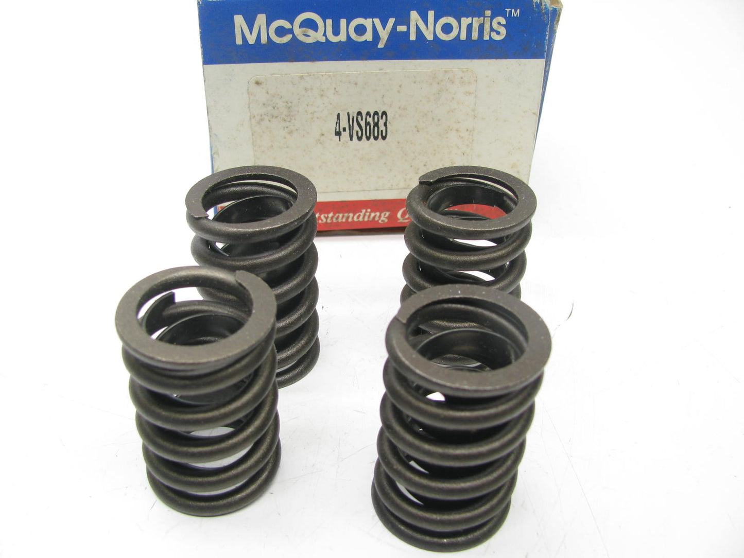 (4) Mcquay-norris VS683 Engine Valve Spring For 1976-1977 Chevrolet Pontiac 2.3L