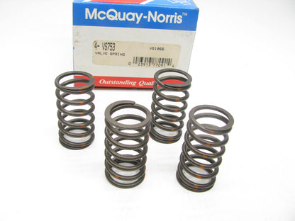 (4) MCQUAY-NORRIS VS753 Inner Valve Springs For 70-83 Datsun L-Series S30