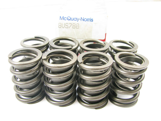 (8) Mcquay-norris VS788 Intake Valve Springs 81-85 GM 260 350 DIESEL, 85 360 GAS