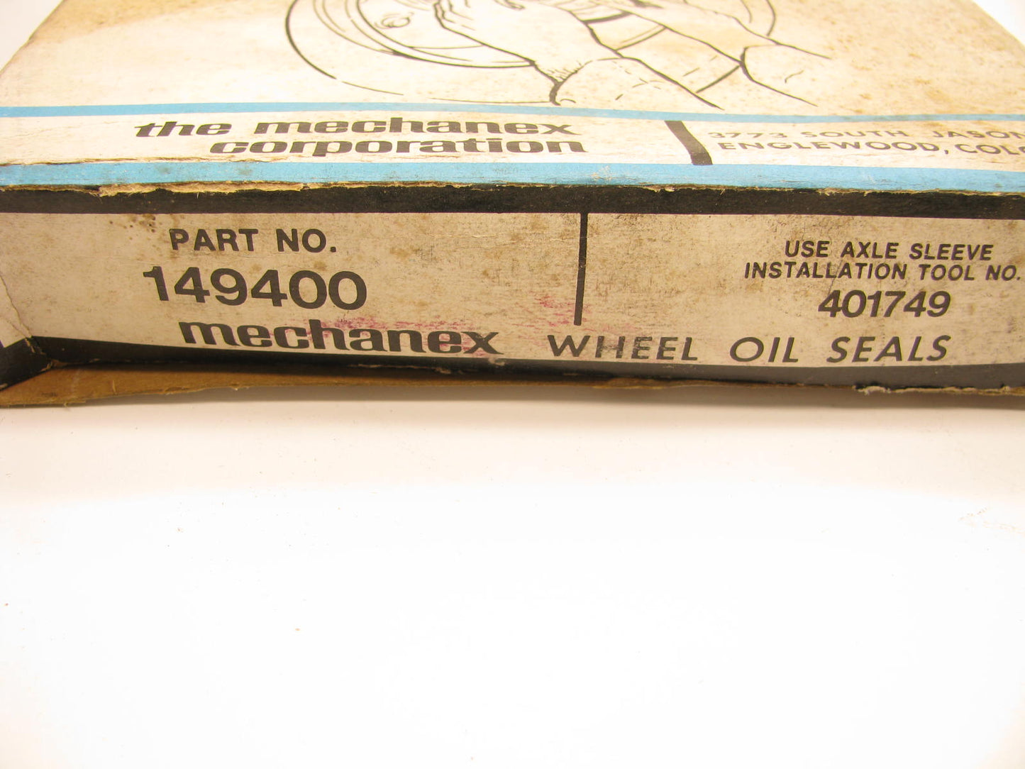 Mechanex 149400 Wheel Seal - 5.763'' OD X 4.375'' ID X 1.000'' Wide