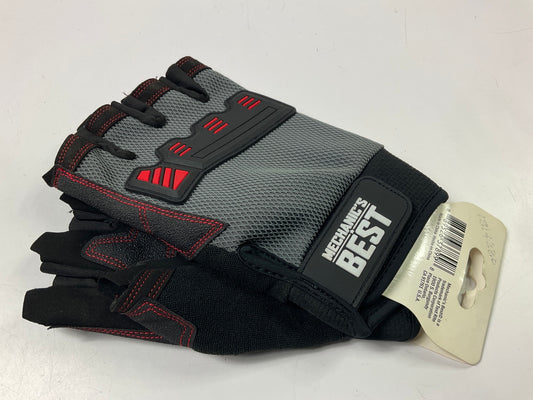 Mechanics Best TPB1018C Finger-less Mechanics Work Gloves - XL Extra Large Size