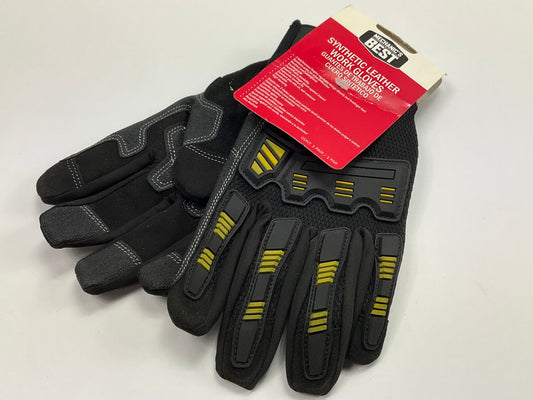 Mechanics Best TPB1023C SM Synthetic Leather Work Gloves - Size SMALL (SM)