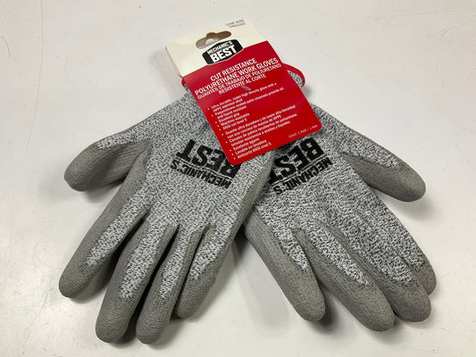 Mechanics Best TPB1025C Cut Resistant Polyuerethane Work Gloves, Universal Size