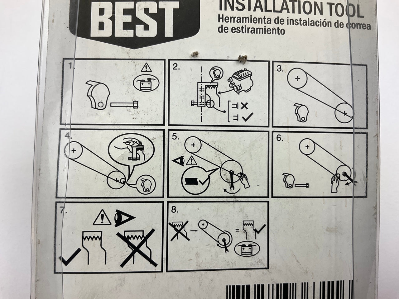 Mechanics Best TR24362 ''Easy On'' Stretch Belt Installation Tool