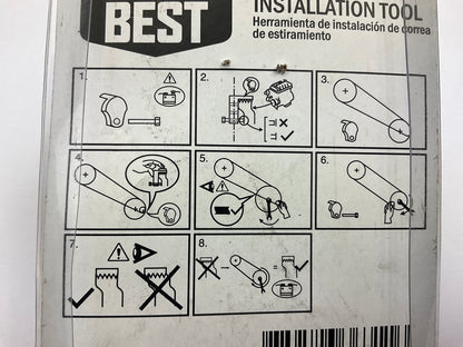 Mechanics Best TR24362 ''Easy On'' Stretch Belt Installation Tool