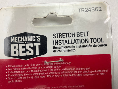 Mechanics Best TR24362 ''Easy On'' Stretch Belt Installation Tool