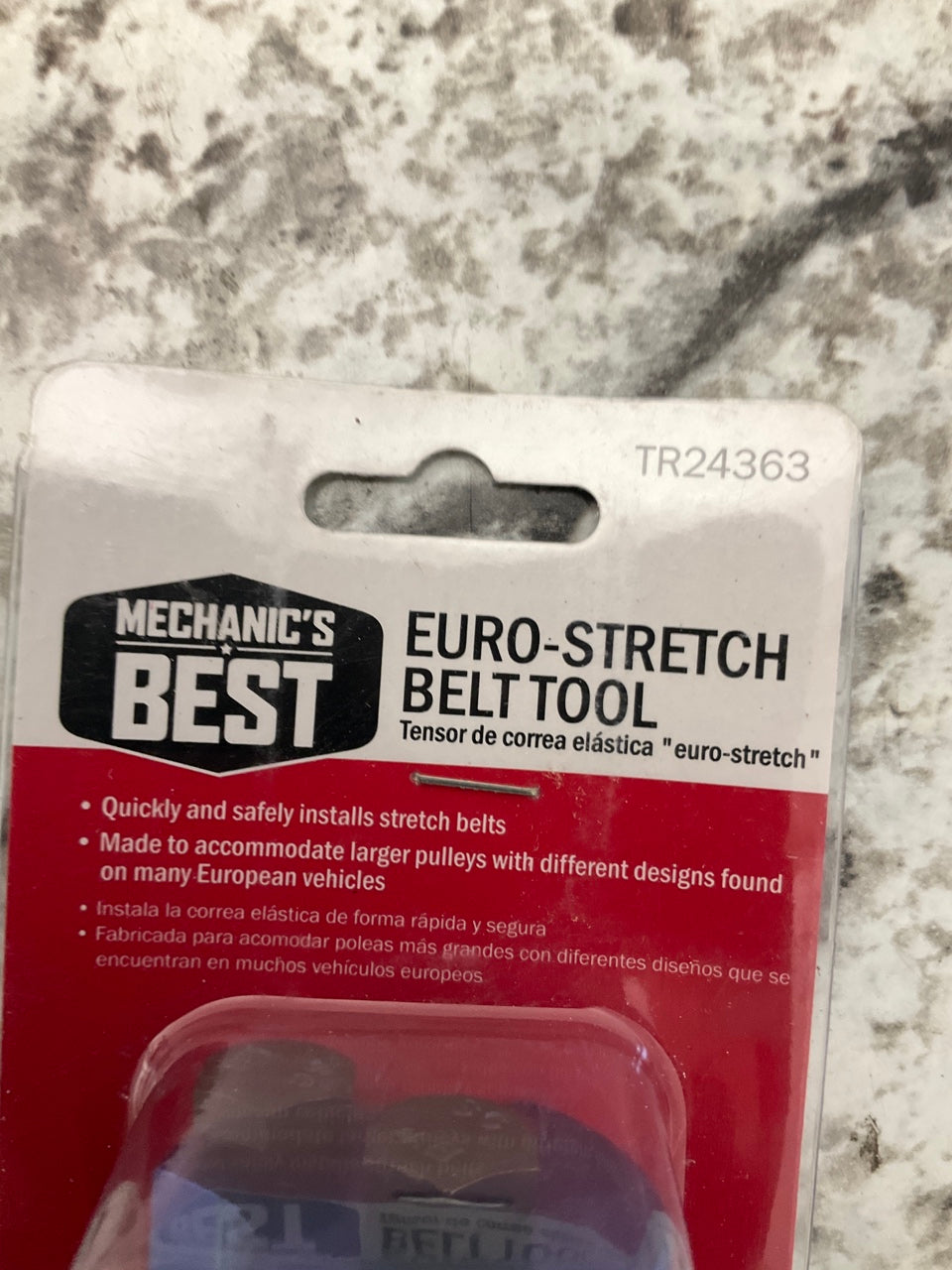Mechanics Best TR24363 Europe Euro Stretch Belt Tool 24363
