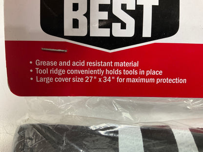Mechanics Best # TR24900 Black Vinyl Fender Cover, 27'' X 34'' Vehicle Repair