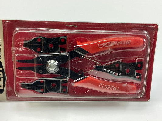Mechanics Best TR25012 Retaining Snap Ring Pliers Set, 4 Piece