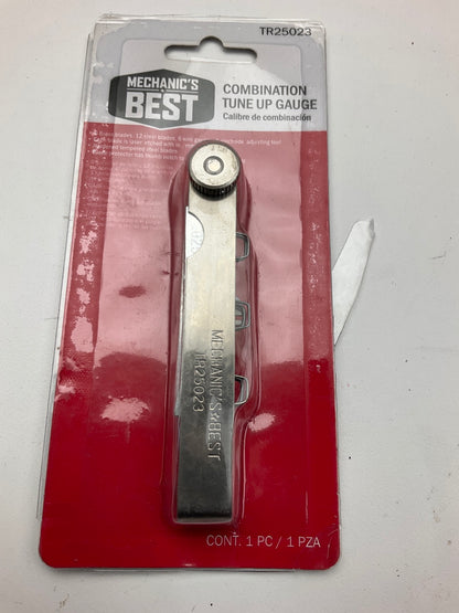 Mechanics Best TR25023 Combination Tune-Up Feeler Gauge