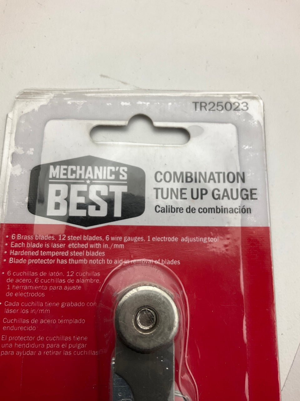 Mechanics Best TR25023 Combination Tune-Up Feeler Gauge