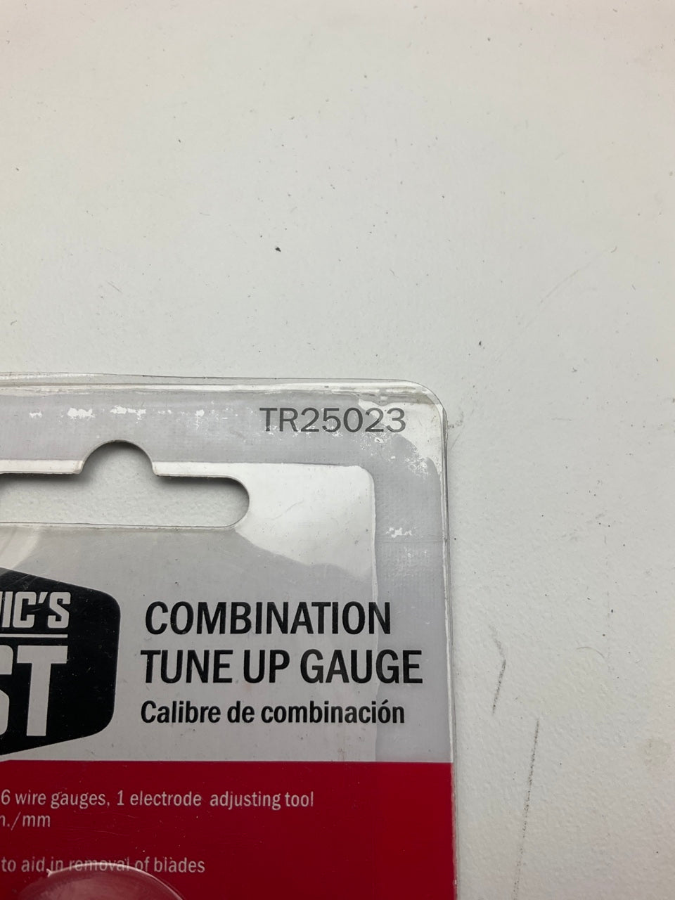 Mechanics Best TR25023 Combination Tune-Up Feeler Gauge