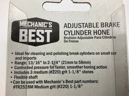 Mechanics Best TR25028 Adjustable Brake Cylinder Hones - 13/16'' To 2-1/4''