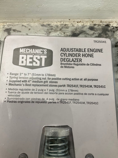 TR25041 Small Engine Cylinder Hone Honing Repair Tool 2'' To 7'' Bore Diameter