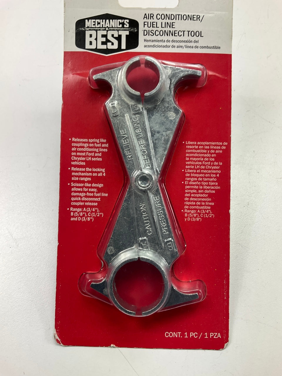 Mechanics Best TR25042 A/C & Fuel Line Disconnect Tool Set