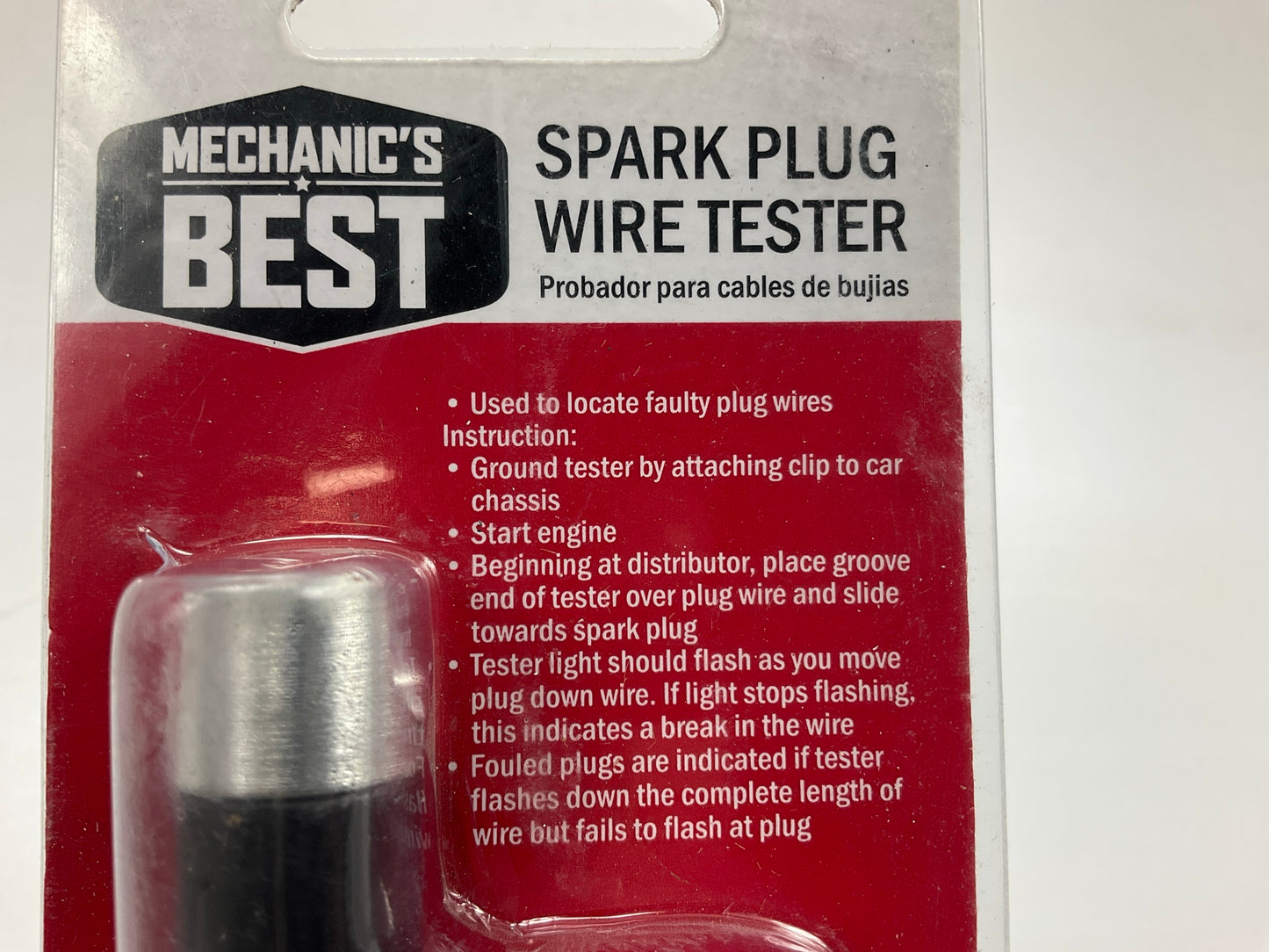 (5) PACK - Mechanics Best TR25045 Ignition Spark Plug Wire Tester Tool