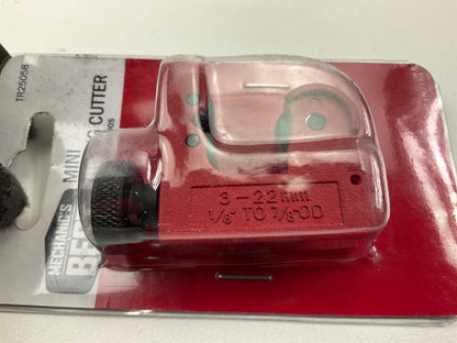Mechanics Best TR25058 Mini Tubing Cutter - 1/8'' To 7/8'' OD