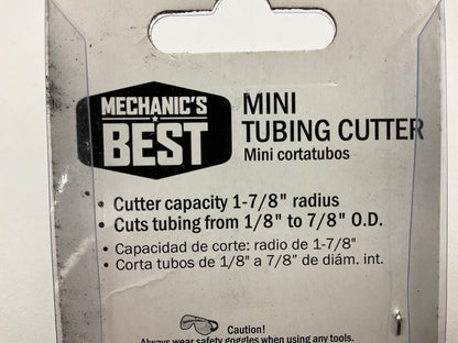 Mechanics Best TR25058 Mini Tubing Cutter - 1/8'' To 7/8'' OD