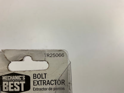 (5) Mechanics Best TR25066 Bolt Extractor, 1/4'' To 5/16'', Uses 9/64'' Drill Bit