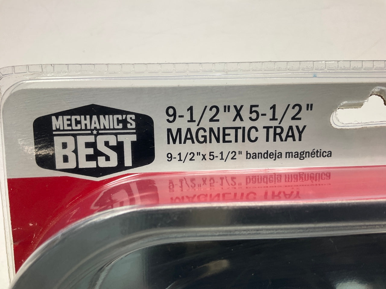 Mechanics Best TR25117C 5'' X 9'' Magnetic Tray For Small Parts, Bolts