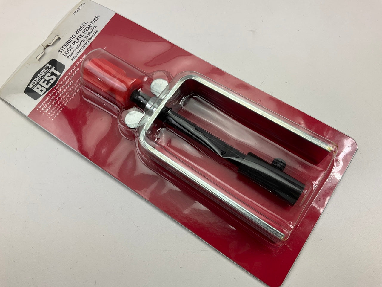 Mechanics Best TR25134 Steering Wheel Puller Lock Plate Remover