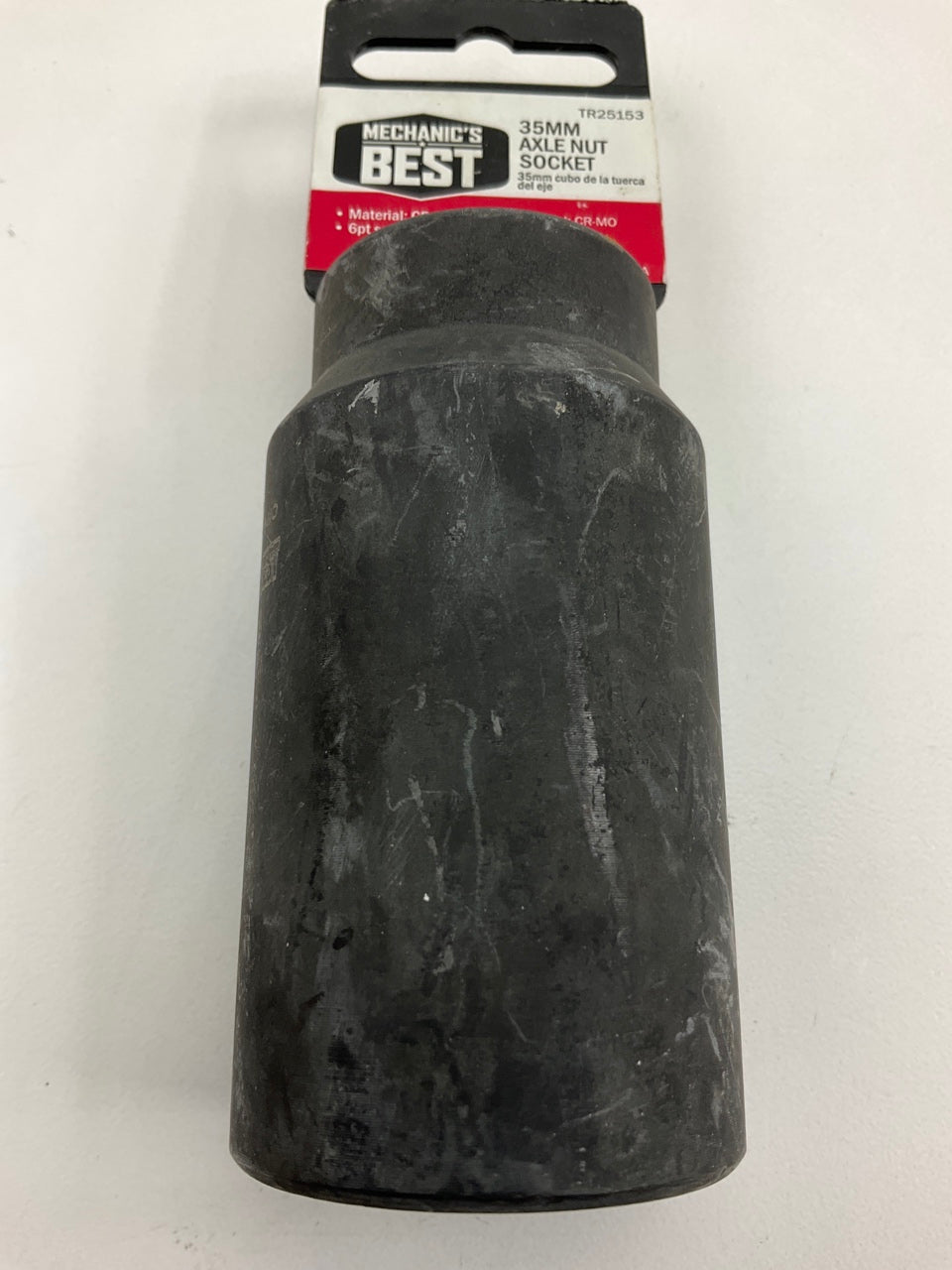 Mechanics Best TR25153 1/2 Inch Drive 6 Pt. Axle Nut Socket (35 Mm)