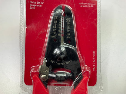 Mechanics TR25191 6 In Precision Wire Stripper / Cutter / Pliers - 10 To 22 AWG