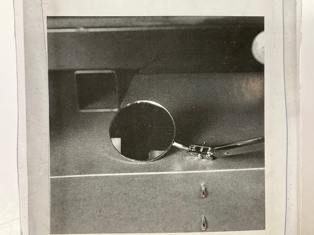 Mechanics TR25195  2'' Inspection Mirror, Automotive Mechanic's Inspection Mirror
