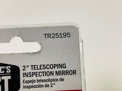 Mechanics TR25195  2'' Inspection Mirror, Automotive Mechanic's Inspection Mirror
