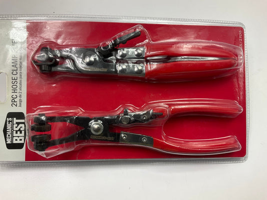 Mechanics Best TR25198 2 Piece Hose Clamp Pliers Set
