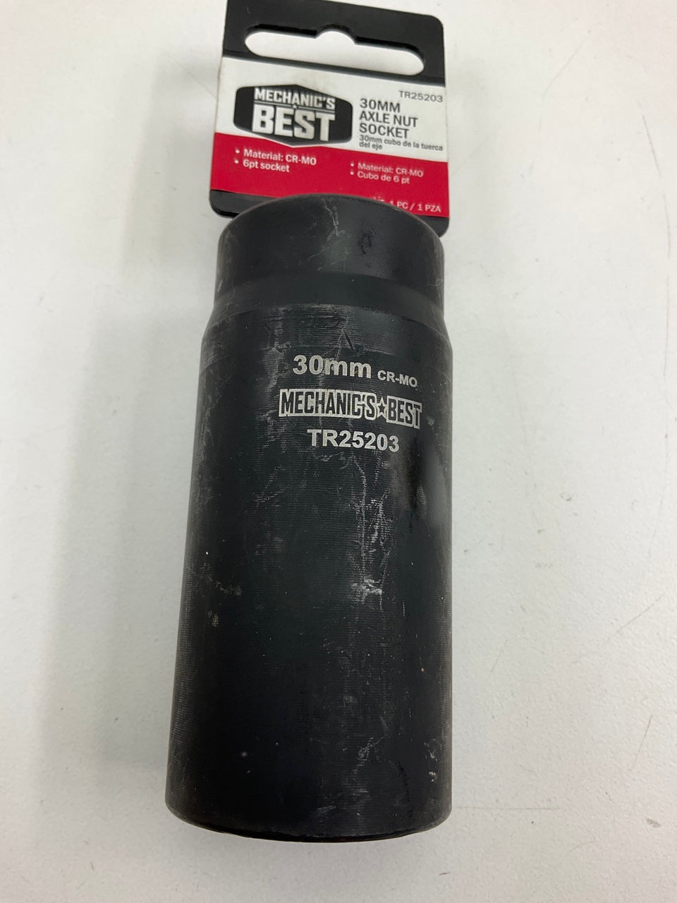 Mechanics Best TR25203 32 Mm Axle Nut Socket, 1/2 Inch Drive