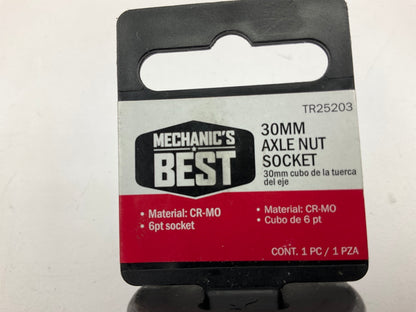 Mechanics Best TR25203 32mm FWD Axle Nut Socket, 1/2'' Drive, 6 Point