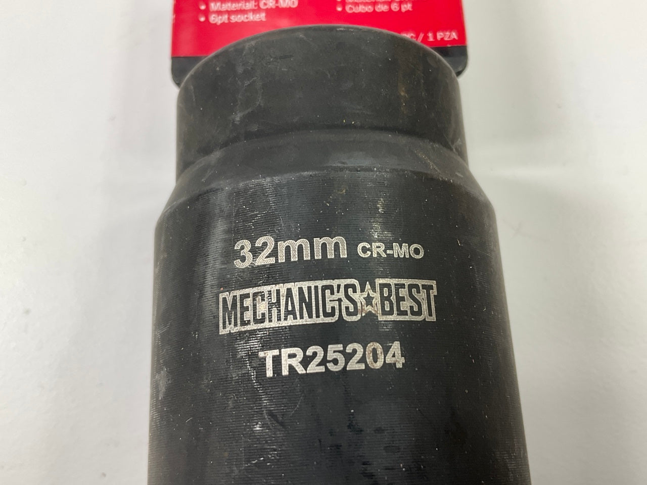 Mechanics Best TR25204 1/2'' Drive Axle Nut Socket, 32mm