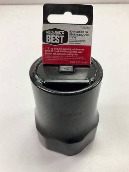 Mechanics TR25243 Axle Spindle Locknut Lock Nut Socket - 2-1/2'' F-150 Bronco 4WD